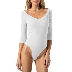 Astr Wide Neck Bodysuit
